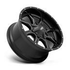 Moto Metal MO970 18x10 Semi Gloss Black Milled Wheel with -24mm Offset and 6x135/139.7 Bolt Pattern