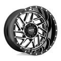 Moto Metal MO985 Breakout 20x10 Gloss Black Machined Wheel with -18mm Offset and 8x170 Bolt Pattern