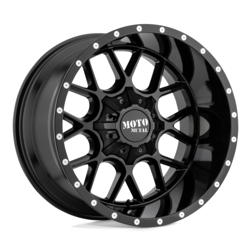 Moto Metal MO986 Siege 20x9 Gloss Black Wheel with 6x135/6x139.7 Bolt Pattern and 106.10mm Center Bore