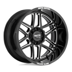 Moto Metal MO992 FOLSOM 20x9 Gloss Black Milled Wheel with 6x139.7 Bolt Pattern