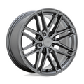 Motegi MR157 CM8 16x7.5 Inch Gloss Gunmetal Wheel with 4x100/4x108 Bolt Pattern and 72.56mm Center Bore