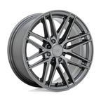 Motegi MR157 CM8 16x7.5 Inch Gloss Gunmetal Wheel with 4x100/4x108 Bolt Pattern and 72.56mm Center Bore