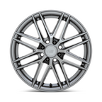 Motegi MR157 CM8 16x7.5 Inch Gloss Gunmetal Wheel with 4x100/4x108 Bolt Pattern and 72.56mm Center Bore