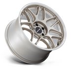 Motegi MR158 TSUBAKI 18x10.5 Inch Wheel with 5x112 Bolt Pattern and Motorsport Gold Finish