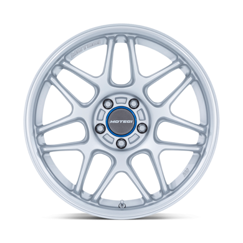 Motegi MR158 TSUBAKI 19x9.5 Inch Hyper Silver Machined Lip Wheel with 5x100 Bolt Pattern and +40 Offset