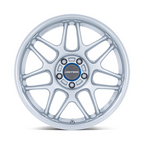 Motegi MR158 TSUBAKI 18x8.5 Inch Hyper Silver Machined Lip Wheel with 5x114.3 Bolt Pattern and +35 Offset