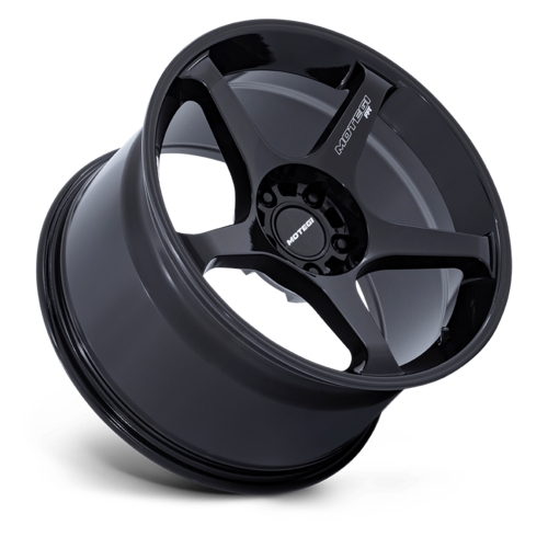 Motegi MR159 BATTLE V 18x9.5 Blackbird Metallic Wheel with 5x114.3 Bolt Pattern and +15 Offset