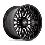 Moto Metal MO809 STINGER 20x9 Gloss Black Machined Wheel with 8x170 Bolt Pattern and 125.10 Center Bore