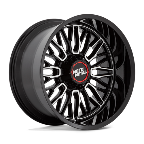 Moto Metal MO809 STINGER 20x10 Gloss Black Machined Wheel with -18 Offset and 8x170 Bolt Pattern
