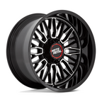 Moto Metal MO809 STINGER 20x9 Gloss Black Machined Wheel with 8x170 Bolt Pattern and 125.10 Center Bore