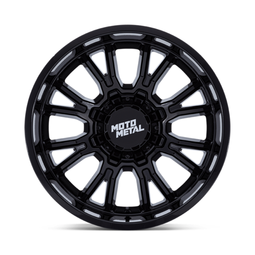 Moto Metal MO810 Legacy 18x9 Gloss Black Wheel with 8x180 Bolt Pattern and +20 Offset