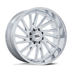 Moto Metal MO811 Combat 20x10 Chrome Wheel with 5x127 Bolt Pattern and -18 Offset
