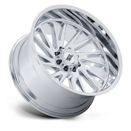 Moto Metal MO811 Combat 24x12 Chrome Off-Road Wheel with 8x180 Bolt Pattern and -44 Offset