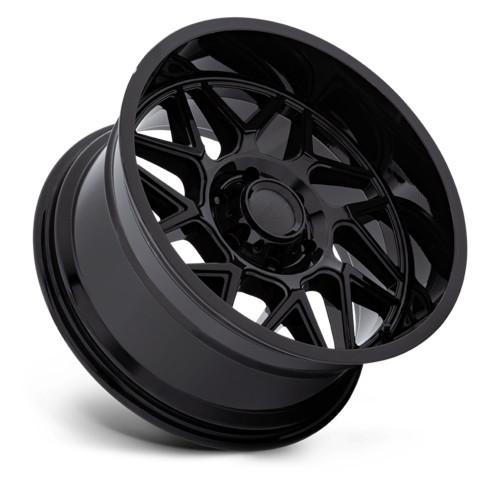 Moto Metal MO812 TURBINE 20x10 Gloss Black Wheel with -18 Offset and 8x165.1 Bolt Pattern