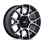 Moto Metal MO813 Mason 20x9 Gloss Black Machined Wheel with 6x135/6x139.7 Bolt Pattern and 95.10mm Center Bore
