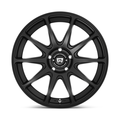 Motegi MR127 CS10 Satin Black 18x8 Wheel with 5x100 Bolt Pattern and 38mm Offset