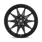 Motegi MR127 CS10 Satin Black 18x8 Wheel with 5x100 Bolt Pattern and 38mm Offset