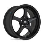 Motegi MR131 17x7 Satin Black Alloy Wheel with 5x100 Bolt Pattern and 72.56mm Center Bore
