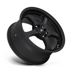 Motegi MR131 17x7 Satin Black Alloy Wheel with 5x100 Bolt Pattern and 72.56mm Center Bore