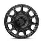 Motegi MR139 RF11 Satin Black 17x7.5 Wheel with 5x114.3 Bolt Pattern and 40mm Offset