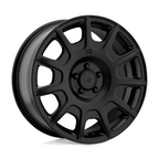 Motegi MR139 RF11 Satin Black 15x7 Wheel with 5x100 Bolt Pattern and 72.56mm Center Bore