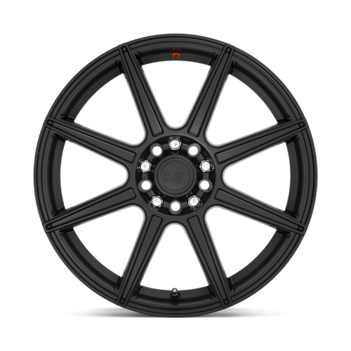 Motegi MR142 CS8 17x7 Satin Black Alloy Wheels with 5x112/114.3 Bolt Pattern and 72.56mm Center Bore