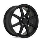 Motegi MR142 CS8 Satin Black 17x7 Wheel with 4x100/4x114.3 Bolt Pattern and 40mm Offset