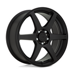 Motegi MR143 CS6 Satin Black 17x7 Wheel with 4x100/4x108 Bolt Pattern and 72.56mm Center Bore