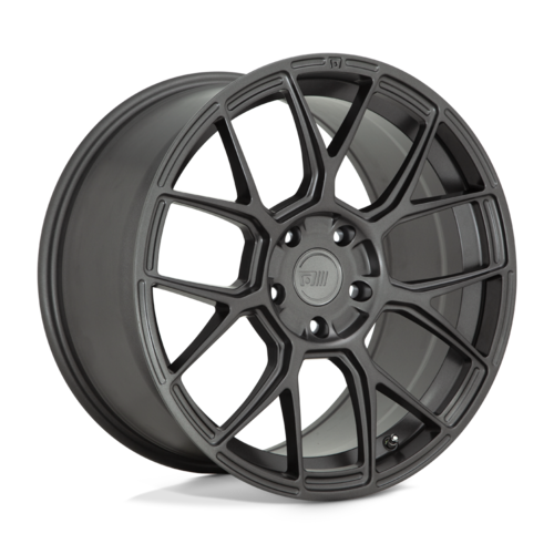 Motegi MR147 CM7 17x8 Gun Metal Gray Wheels with 5x108 Bolt Pattern and 38mm Offset