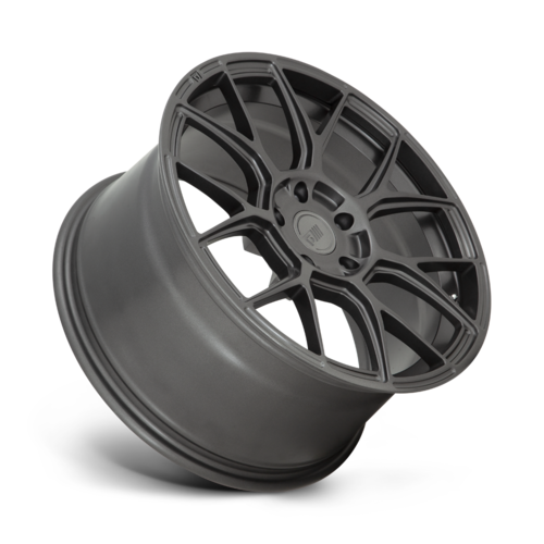 Motegi MR147 CM7 18x8.5 Gun Metal Gray Wheel with 5x120 Bolt Pattern and 74.10 Center Bore
