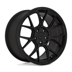 Motegi MR147 CM7 Satin Black 18x8.5 Wheel with 5x108 Bolt Pattern and 42mm Offset