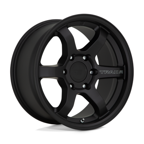 Motegi MR150 Trailite Satin Black 17x8.5 Wheel with 6x114.3 Bolt Pattern and 66.06mm Center Bore