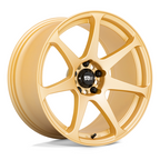 Motegi MR154 BATTLE 18x9.5 inch Gold Alloy Wheel with 5x114.3 Bolt Pattern and +15 Offset