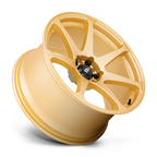 Motegi MR154 BATTLE 18x9.5 inch Gold Alloy Wheel with 5x114.3 Bolt Pattern and +15 Offset