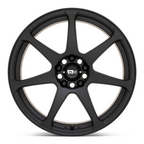 Motegi MR154 BATTLE 17x8 Matte Black Wheel with 5x110 Bolt Pattern and +43 Offset