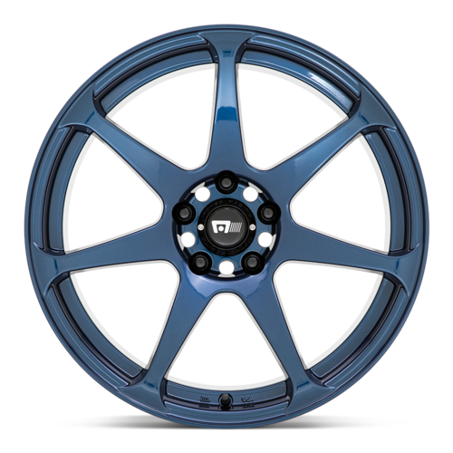 Motegi MR154 BATTLE 18x9.5 Midnight Blue Alloy Wheel with 5x114.3 Bolt Pattern and +30 Offset