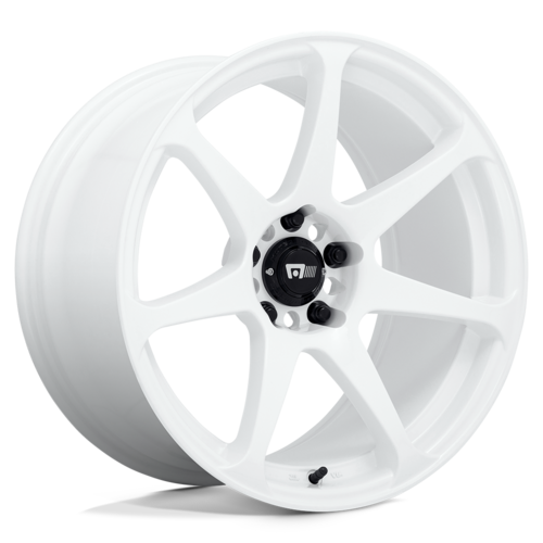 Motegi MR154 BATTLE 17x9.5-inch White Alloy Wheel with 5x114.3 Bolt Pattern and +15 Offset