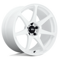 Motegi MR154 BATTLE 18x9.5 Inch White Aluminum Wheel with 5x114.3 Bolt Pattern and +15 Offset
