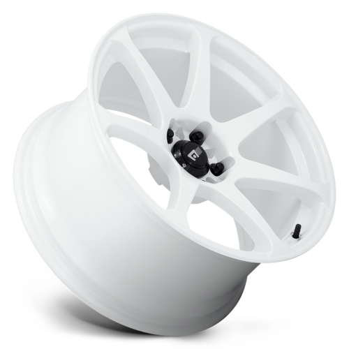 Motegi MR154 BATTLE 18x8 White Alloy Wheels with 5x114.3 Bolt Pattern and +43 Offset