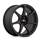 Motegi MR154 BATTLE 17x8 Matte Black Alloy Wheel with 5x100 Bolt Pattern and +30 Offset
