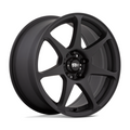 Motegi MR154 BATTLE 17x8 Matte Black Alloy Wheel with 5x114.3 Bolt Pattern and +30 Offset