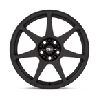 Motegi MR154 BATTLE 17x8 Matte Black Alloy Wheel with 5x114.3 Bolt Pattern and +30 Offset