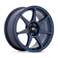 Motegi MR154 BATTLE 17x9.5 Midnight Blue Wheel with 5x114.3 Bolt Pattern and +30 Offset