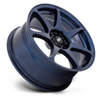 Motegi MR154 BATTLE 17x8 Midnight Blue Alloy Wheel with 5x114.3 Bolt Pattern and +30 Offset
