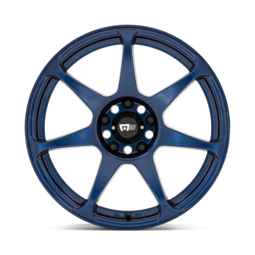 Motegi MR154 BATTLE 17x8 Midnight Blue Alloy Wheel with 5x114.3 Bolt Pattern and +30 Offset