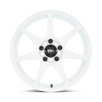 Motegi MR154 BATTLE 17x9.5 Wheel with White Finish and 5x114.3 Bolt Pattern