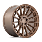 Niche 1PC Amalfi 20x9 Platinum Bronze Wheel with 5x114.3 Bolt Pattern and +35 Offset