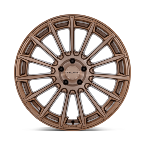 Niche 1PC M275 Amalfi 20x10.5 Bronze Alloy Wheel with 5x114.3 Bolt Pattern and 72.56mm Center Bore