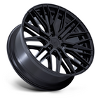 Niche 1PC M224 Gamma 22x9.5 Inch Gloss Black Wheel with 6x135 Bolt Pattern and +25 Offset