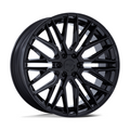 Niche 1PC M224 Gamma 24x10 Inch Gloss Black Wheel with 6x139.7 Bolt Pattern and +25 Offset
